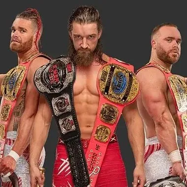 Bullet Club Gold/Bang Bang Gang (Jay White, Austin Gunn, Colten Gunn)黄金子弹帮/棒棒帮