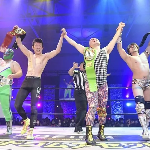 Shinya Aoki, Super Sasadango Machine, Antonio Honda & Kazuki Hirata