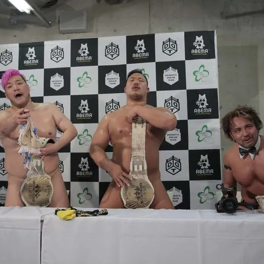 Pheromones (Danshoku “Dandy” Dieno, Yuki “Sexy” Iino & Yumehito “Fantastic” Imanari)