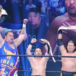 Sanshiro Takagi, Toru Owashi & Akebono高木三四郎 & 大鹫透 & 曙太郎