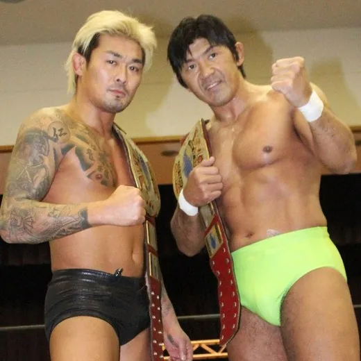 Masakatsu Funaki & Yukio Sakaguchi船木诚胜 & 坂口征夫