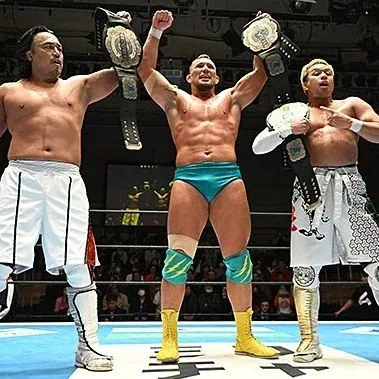 Boltin Oleg & Bishamon (Hirooki Goto & Yoshi-Hashi)