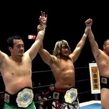 Taguchi Japan (Hiroshi Tanahashi, Manabu Nakanishi & Ryusuke Taguchi)