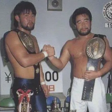 Keiji Muto & Shiro Koshinaka武藤敬司 & 越中诗郎