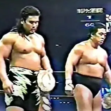 Kensuke Sasaki & Riki Choshu佐佐木健介 & 长州力