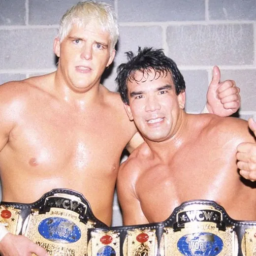 Ricky Steamboat & Dustin Rhodes瑞奇·斯廷博特 & 达斯汀·罗兹