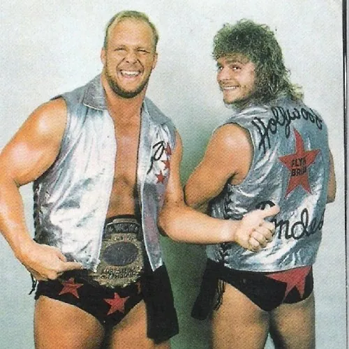 The Hollywood Blonds (Steve Austin & Brian Pillman)“冷石”史蒂夫·奥斯丁 & 布莱恩·菲尔曼